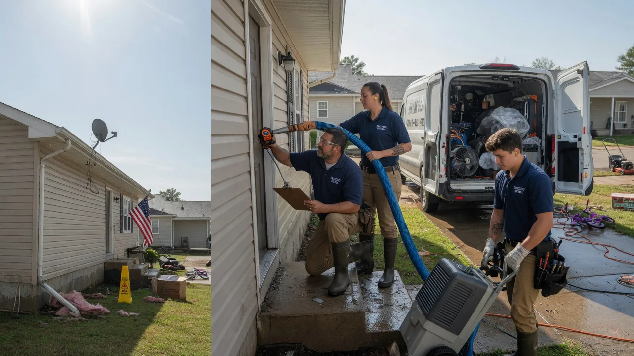 Ceiling Water Damage Restoration in Roxie, MS near me